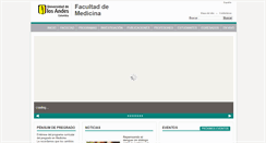 Desktop Screenshot of medicina.uniandes.edu.co