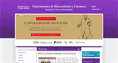 Desktop Screenshot of literatura.uniandes.edu.co