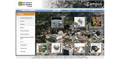 Desktop Screenshot of campusinfo.uniandes.edu.co