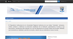 Desktop Screenshot of dspace.uniandes.edu.ec
