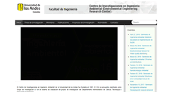 Desktop Screenshot of ciia.uniandes.edu.co