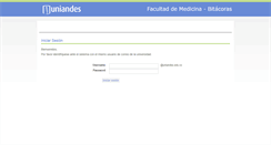 Desktop Screenshot of bitacoras.uniandes.edu.co