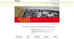Desktop Screenshot of historiadelaciencia-mnieto.uniandes.edu.co