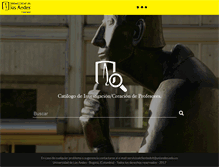 Tablet Screenshot of profesores.uniandes.edu.co