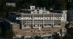 Desktop Screenshot of agaviria.uniandes.edu.co