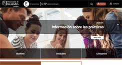 Desktop Screenshot of ctp.uniandes.edu.co